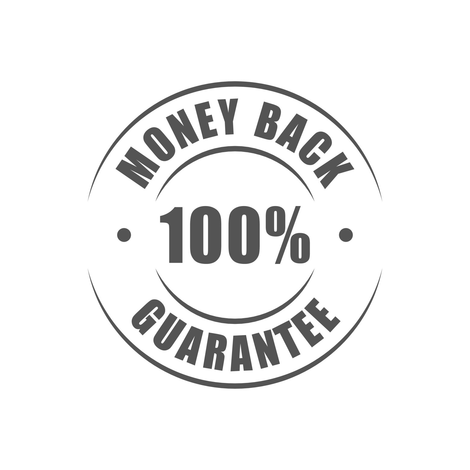 100% money back gaurantee