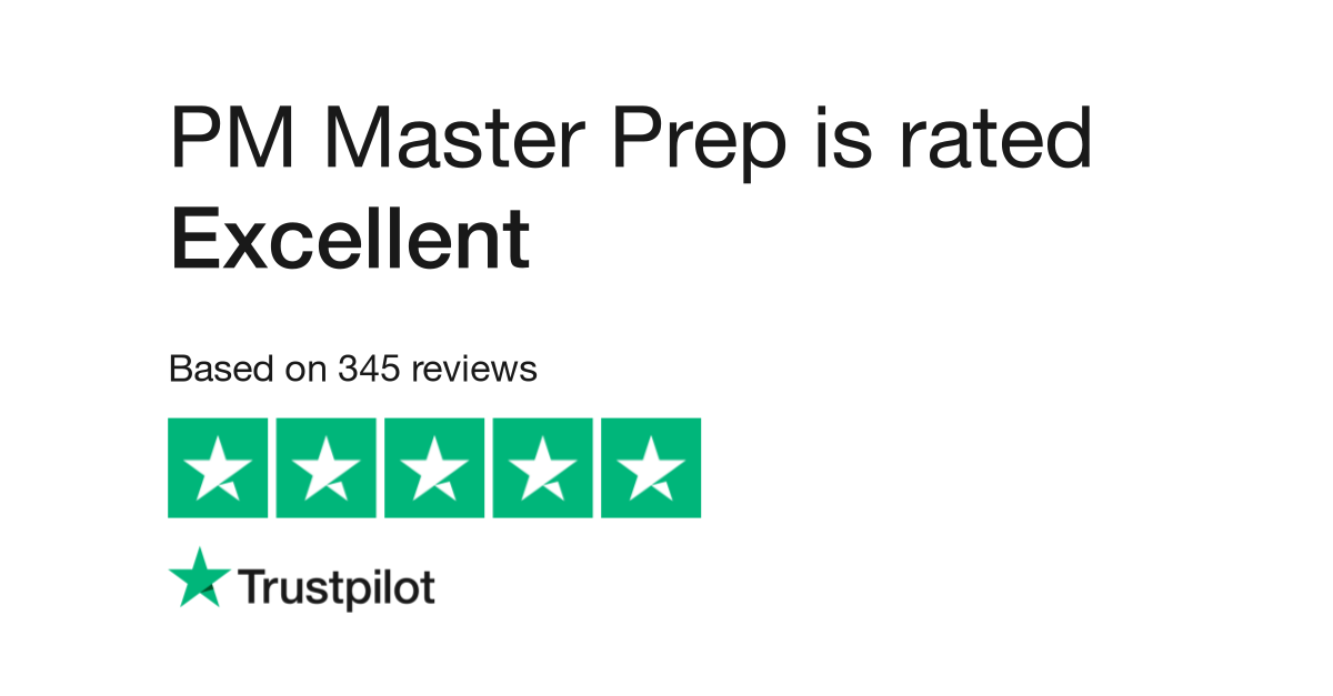 PM Master Prep on Trustpilot