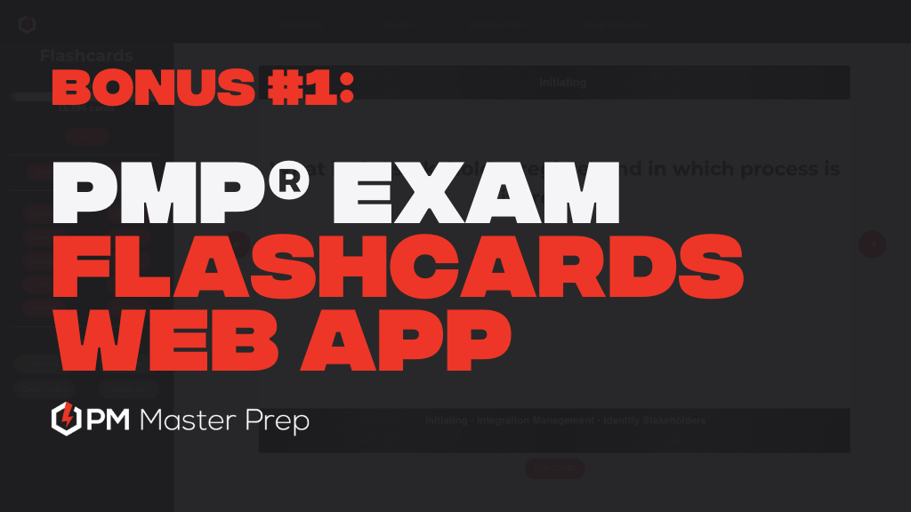 PMP Exam Flashcards