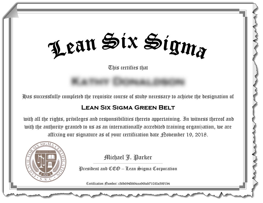 Lean Six Sigma Black Belt PM Master Prep